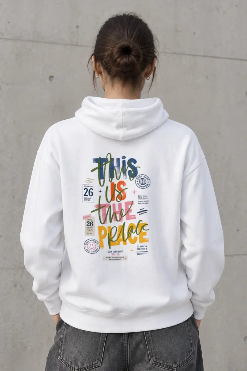 "Good Days Archive" Heavy Blend Unisex Pullover Hoodie