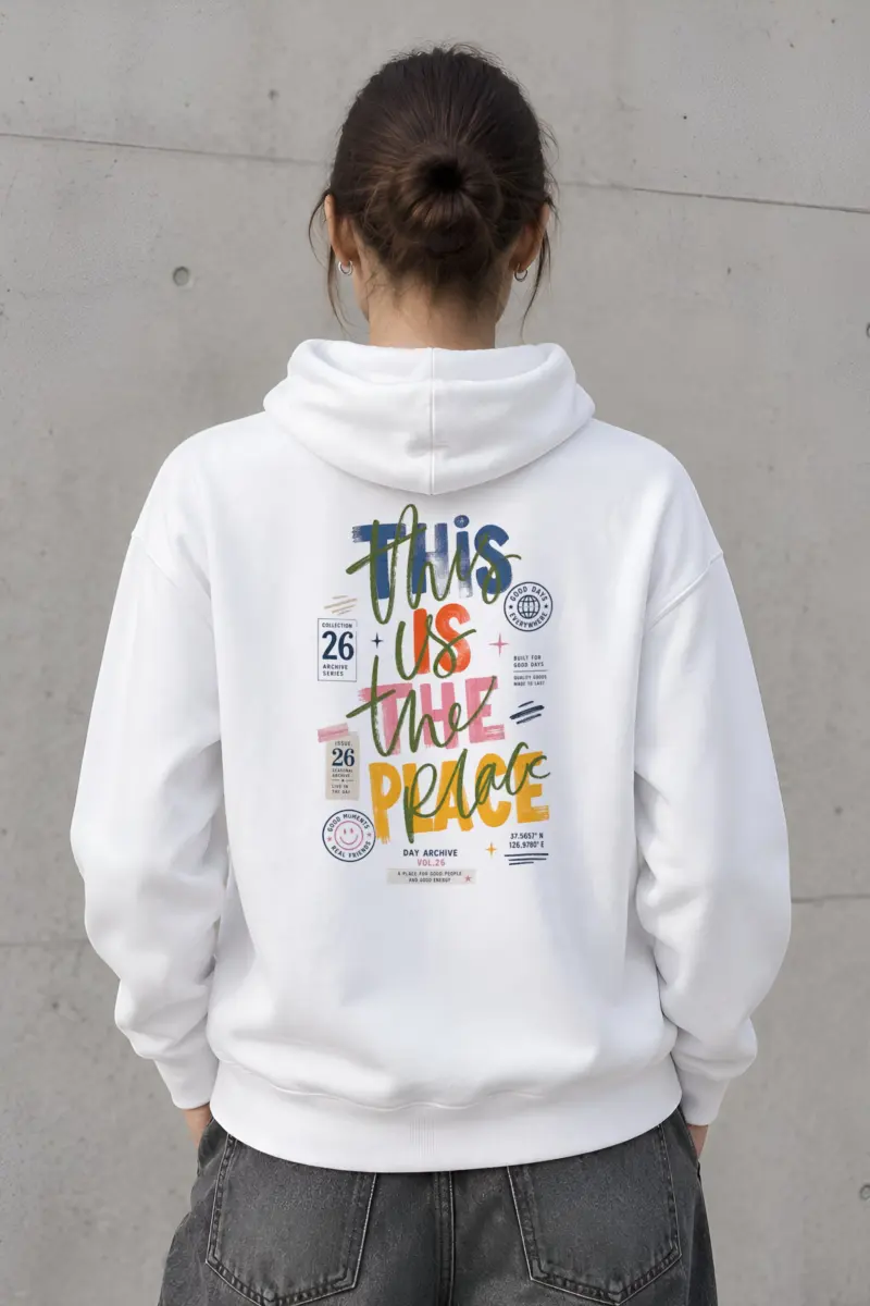 "Good Days Archive" Heavy Blend Unisex Pullover Hoodie