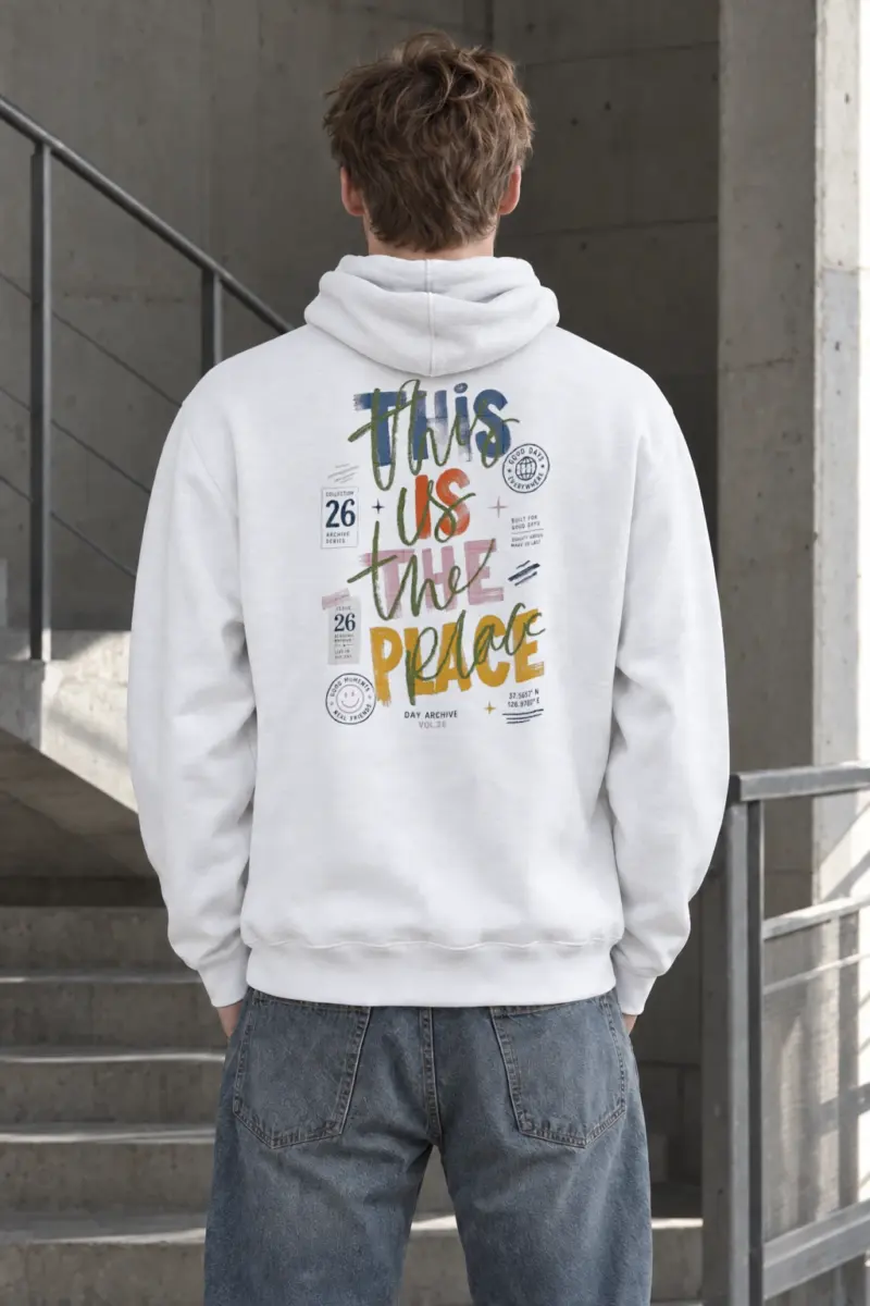 "Good Days Archive" Heavy Blend Unisex Pullover Hoodie