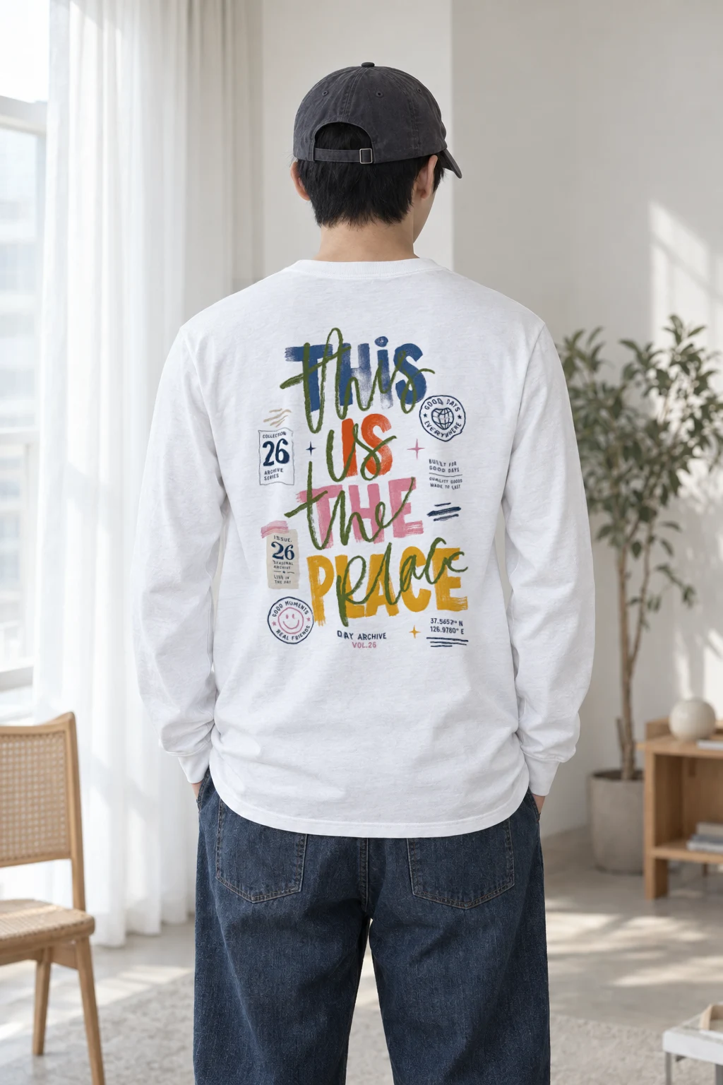 "Good Days Archive" Unisex Longsleeve T-shirt | Gildan 2400