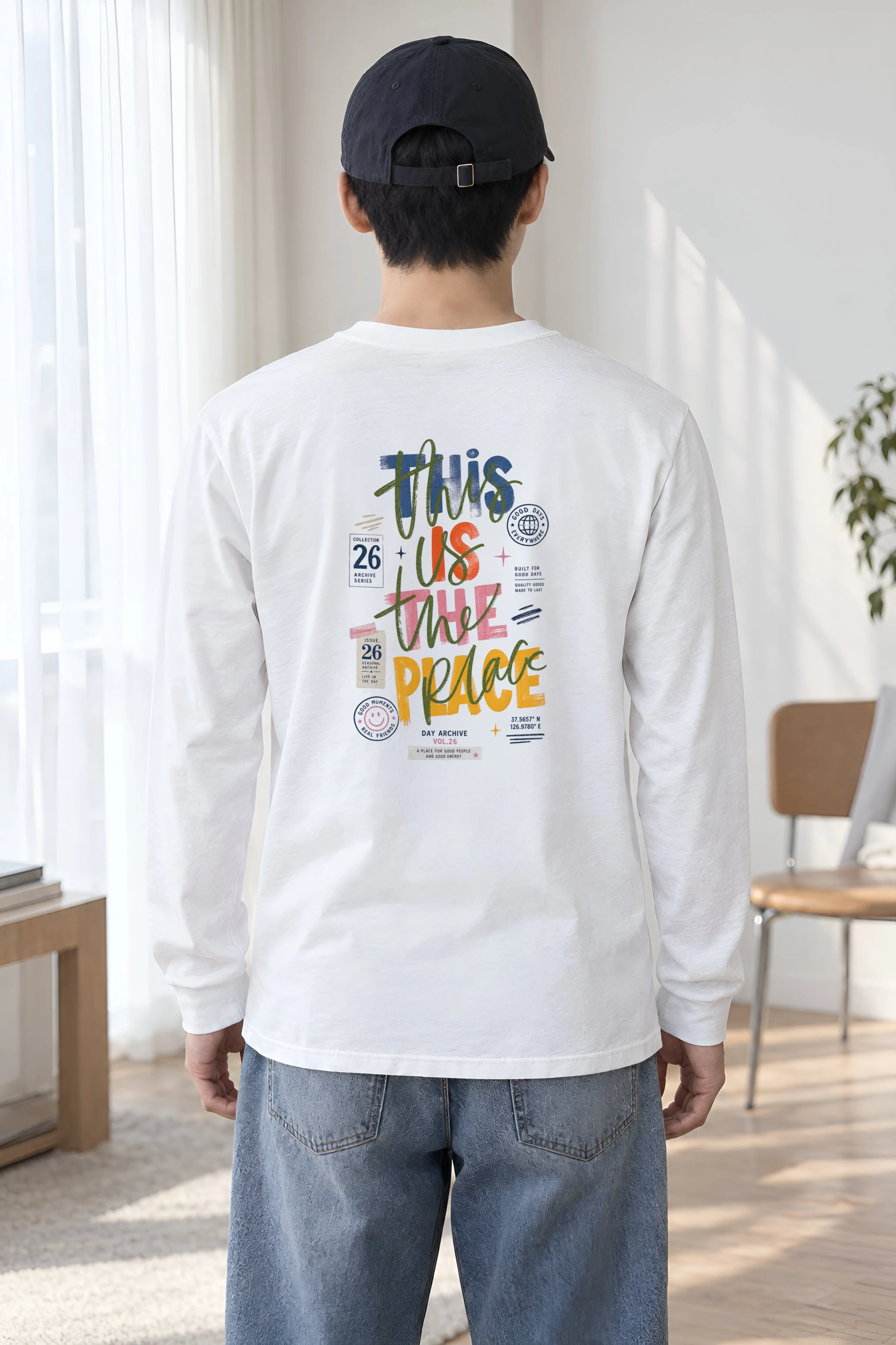 "Good Days Archive" Unisex Longsleeve T-shirt