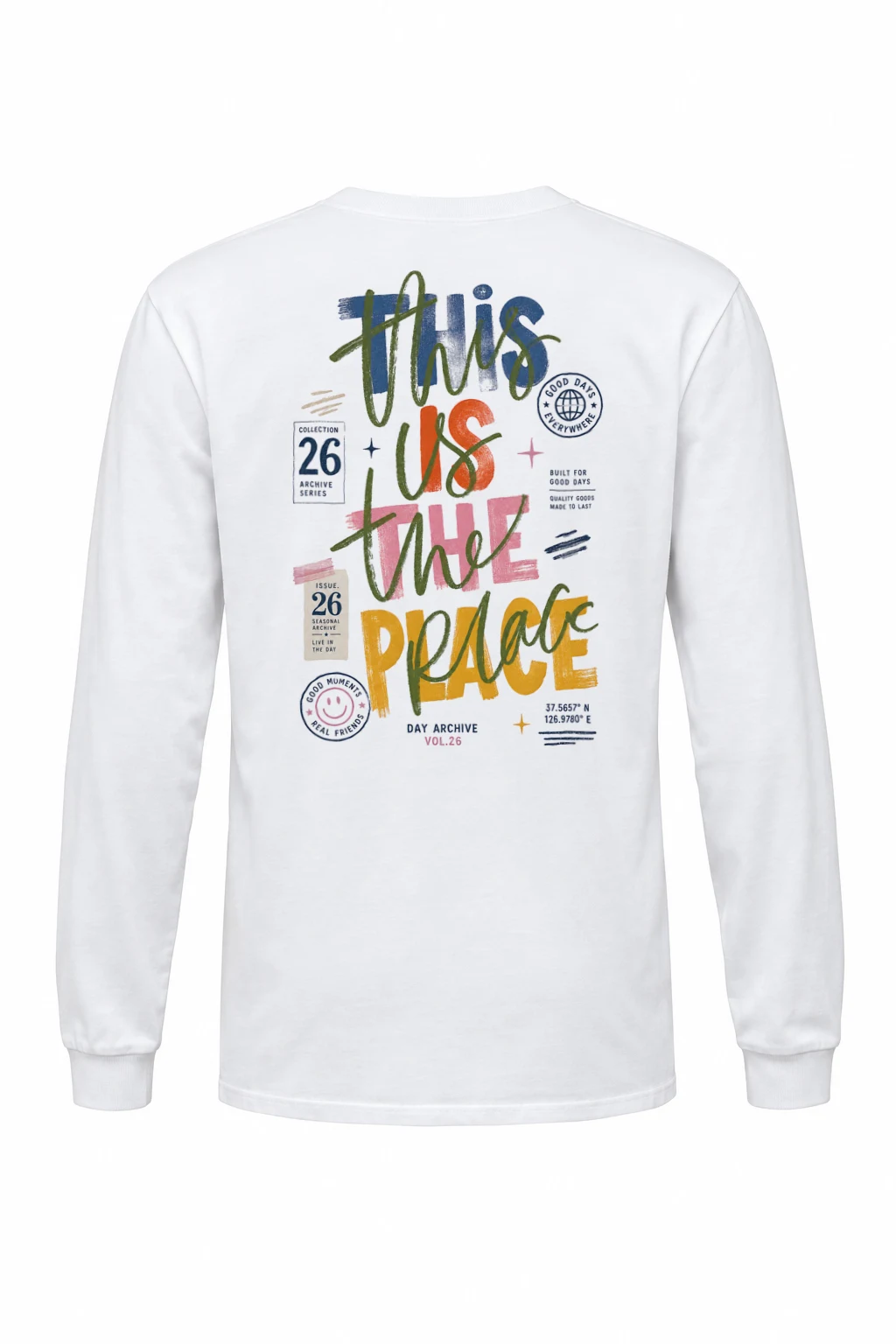 "Good Days Archive" Unisex Longsleeve T-shirt | Gildan 2400