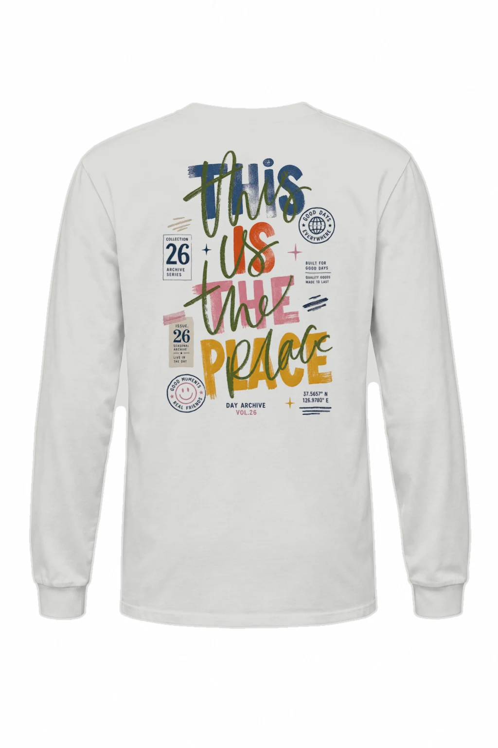 "Good Days Archive" Unisex Longsleeve T-shirt | Gildan 2400