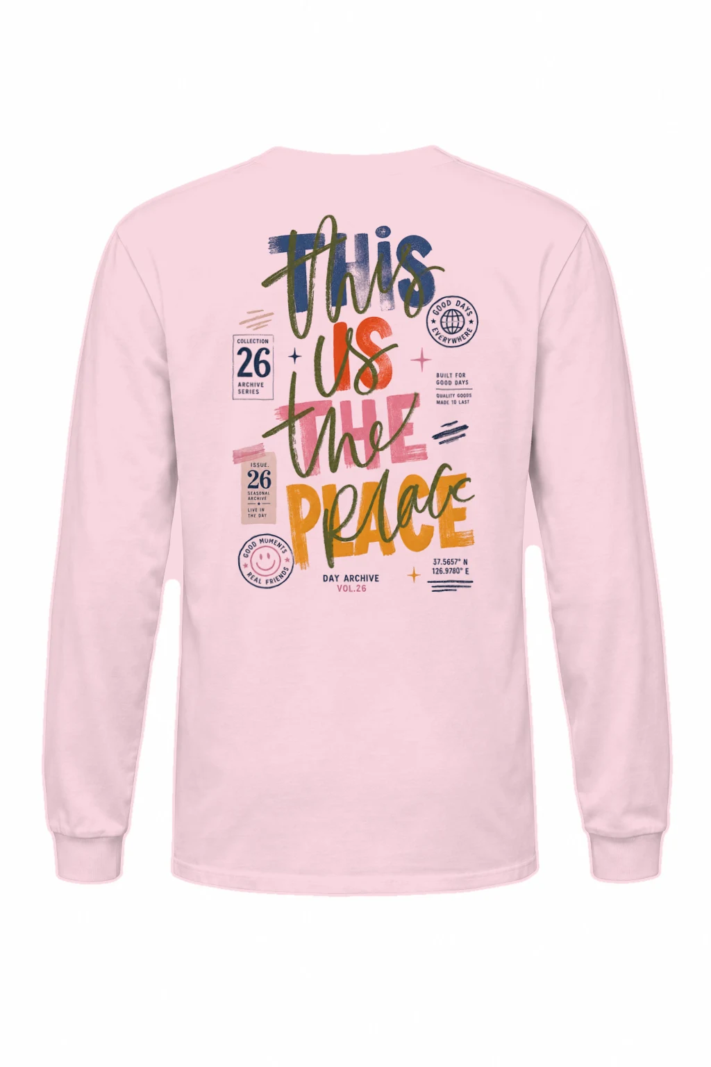 "Good Days Archive" Unisex Longsleeve T-shirt | Gildan 2400