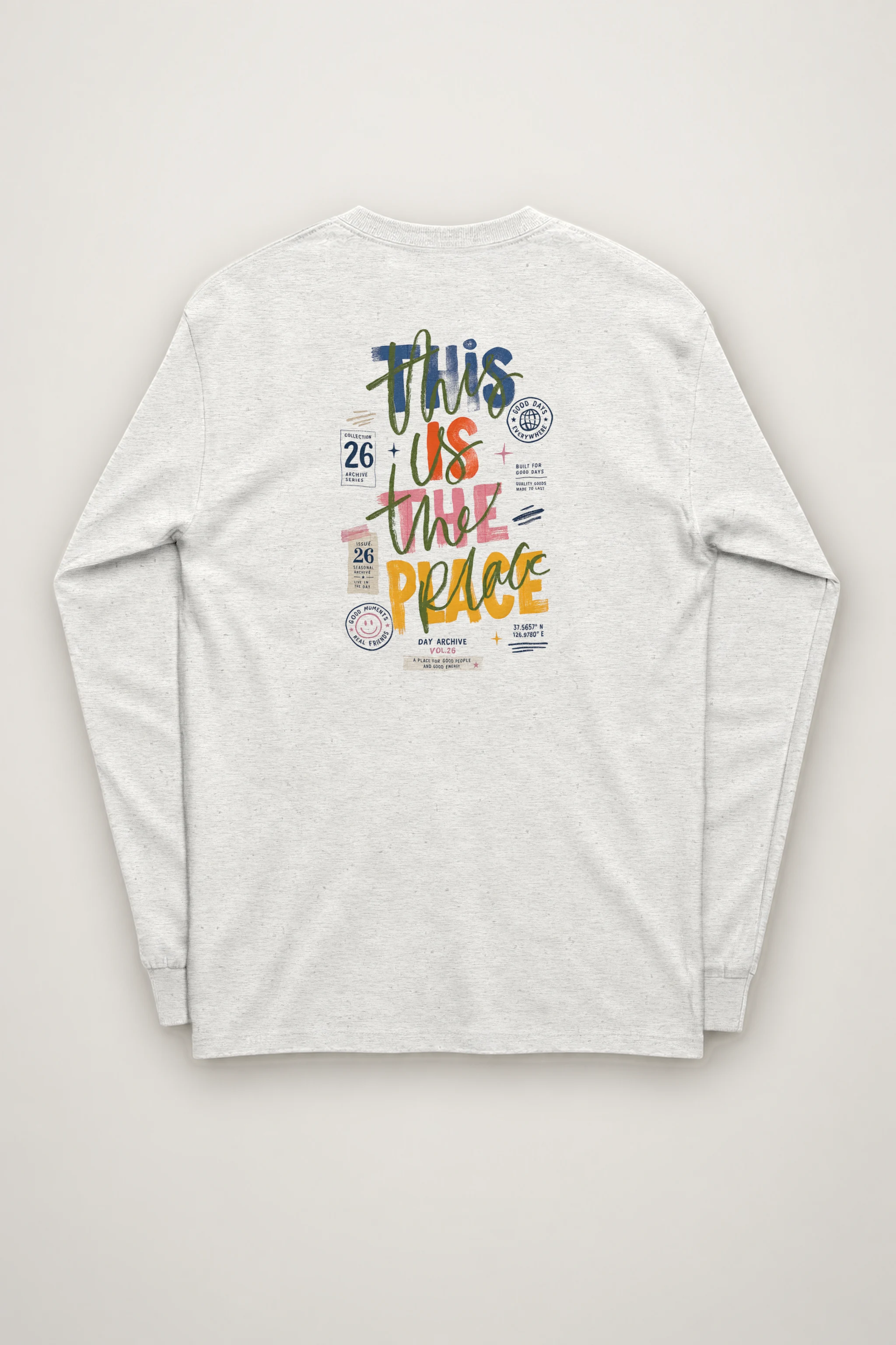 "Good Days Archive" Unisex Longsleeve T-shirt