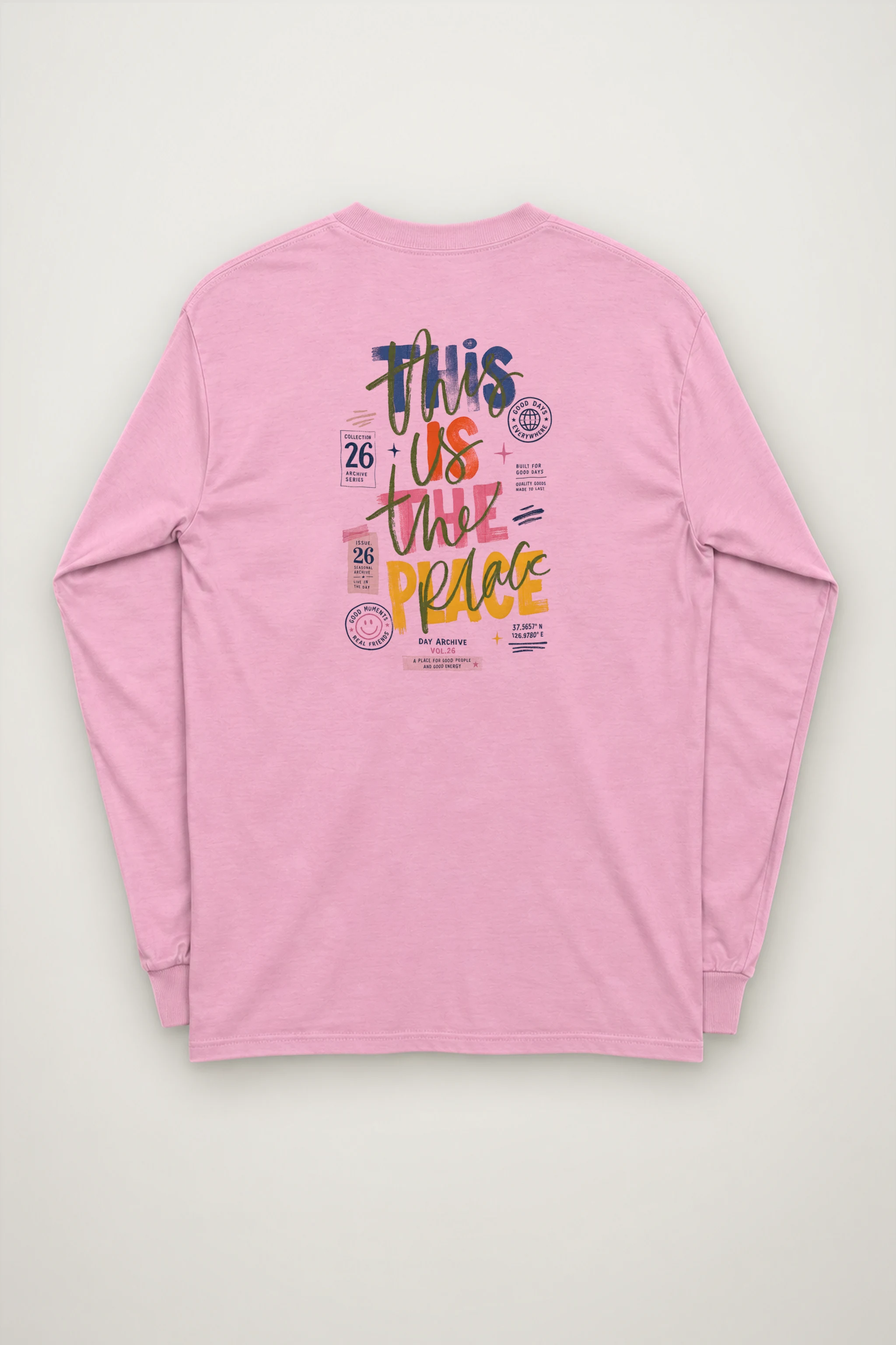"Good Days Archive" Unisex Longsleeve T-shirt