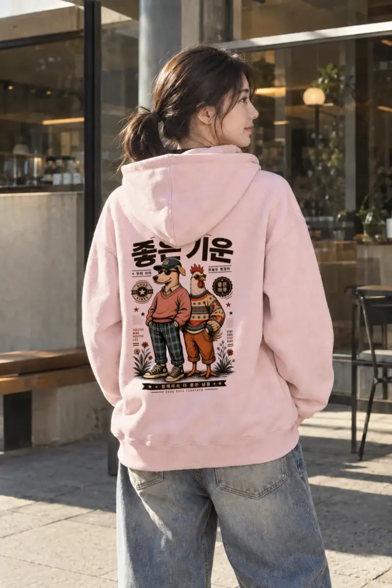 "Good Days Together" Heavy Blend Unisex Pullover Hoodie | Gildan 18500