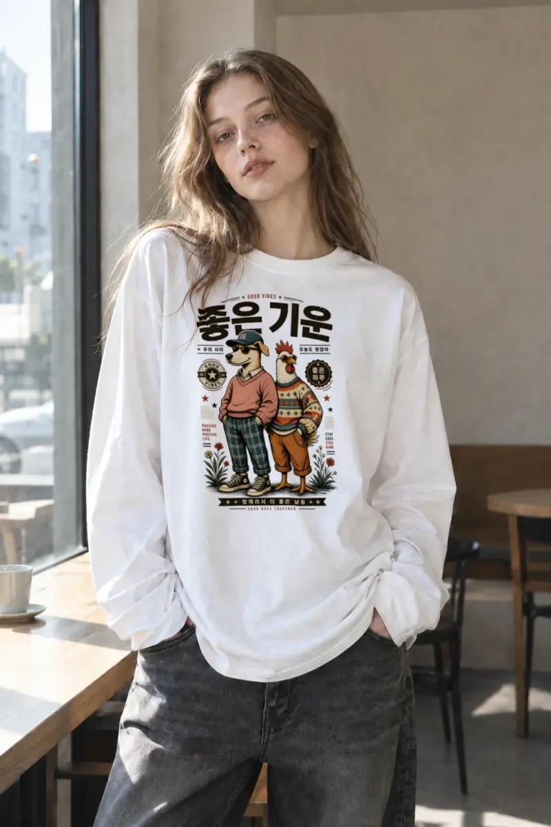 "Good Days Together" Unisex Longsleeve T-shirt | Gildan 2400