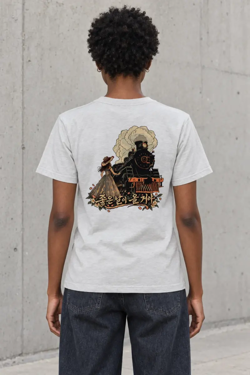 "Good Days Will Come" Heavyweight Unisex Crewneck T-shirt | Gildan 5000