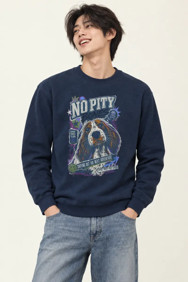 "Good Ears Club" Heavy Blend Unisex Crewneck Sweatshirt