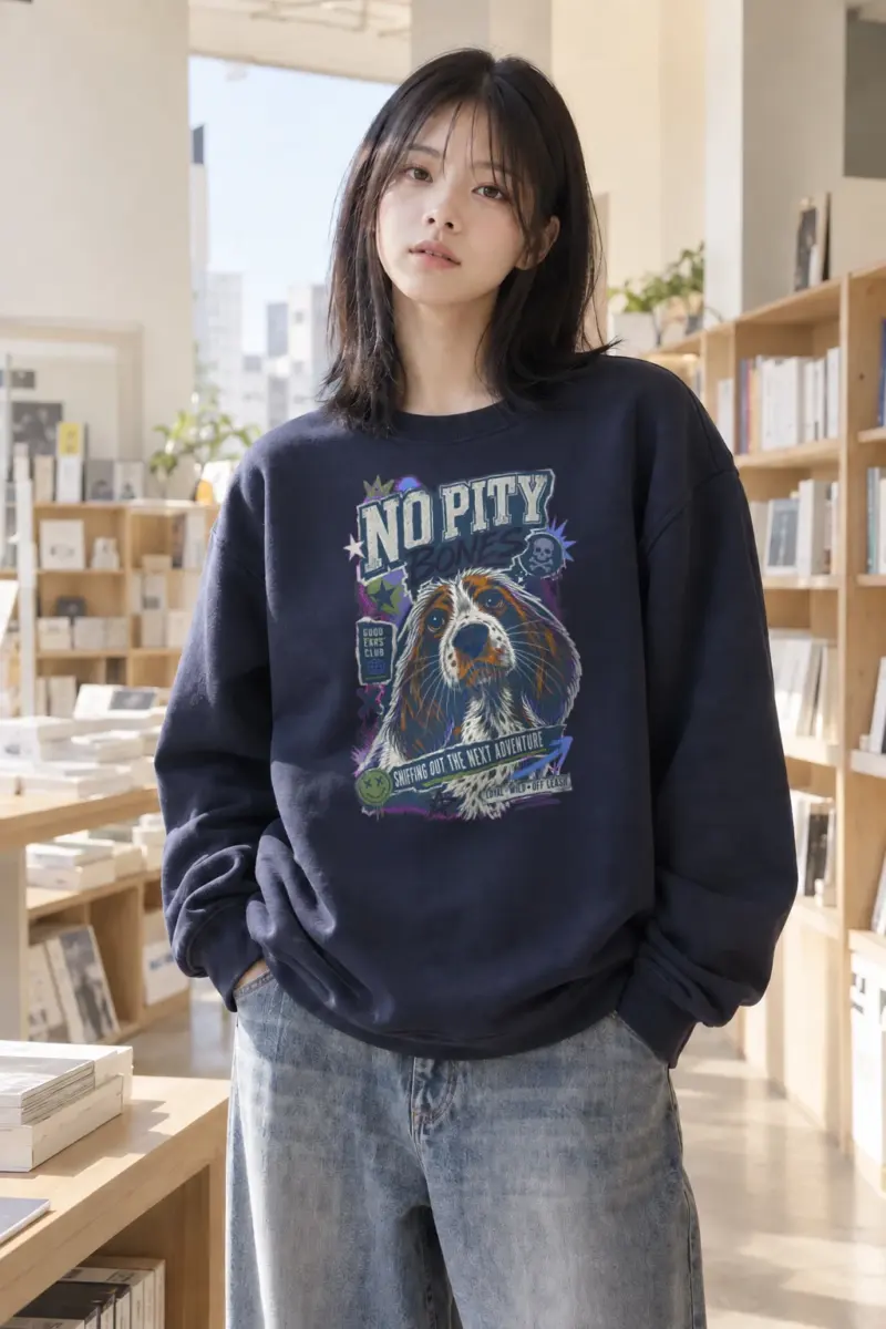 "Good Ears Club" Heavy Blend Unisex Crewneck Sweatshirt | Gildan 18000