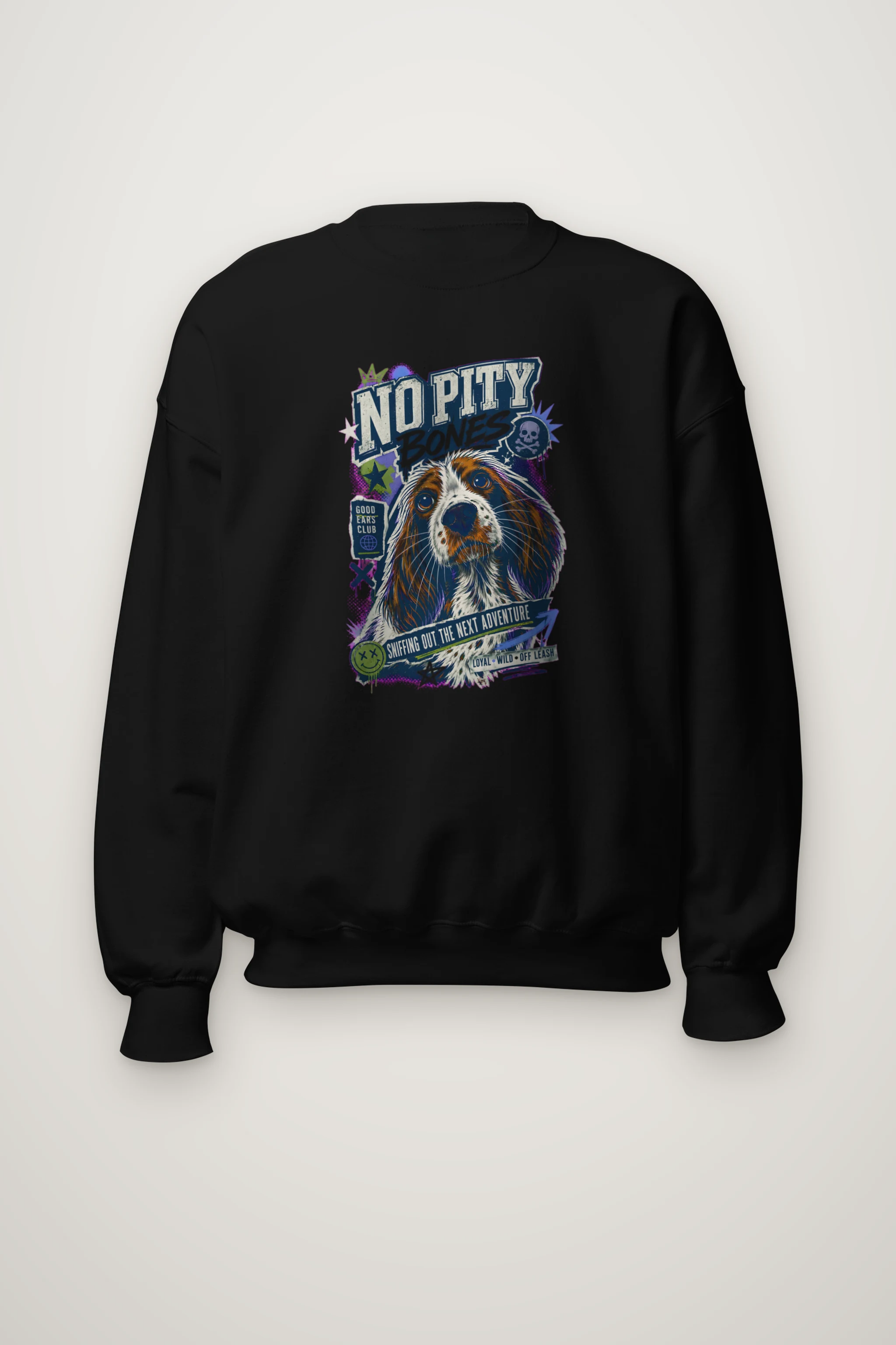 "Good Ears Club" Heavy Blend Unisex Crewneck Sweatshirt
