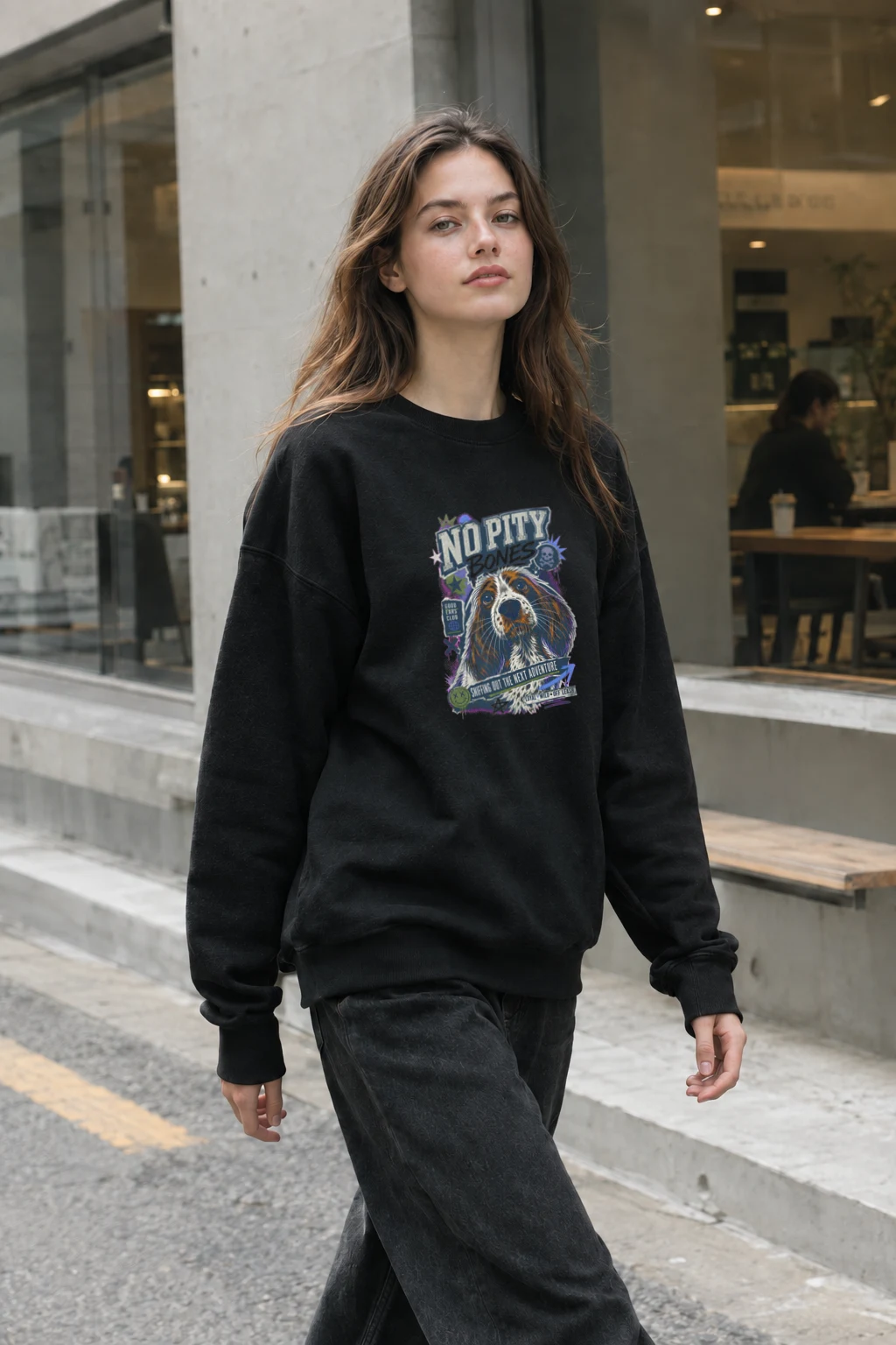 "Good Ears Club" Heavy Blend Unisex Crewneck Sweatshirt | Gildan 18000