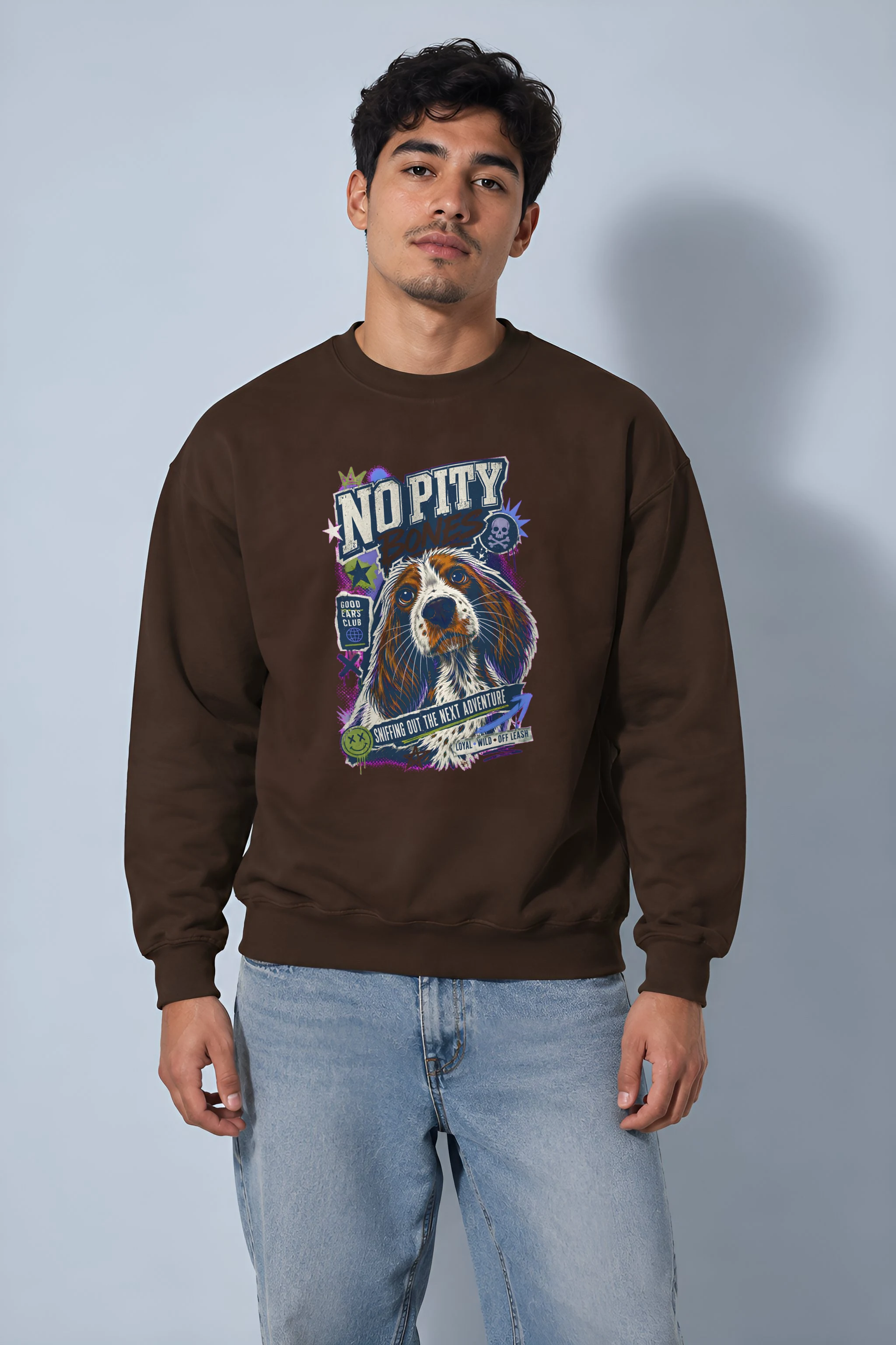 "Good Ears Club" Heavy Blend Unisex Crewneck Sweatshirt
