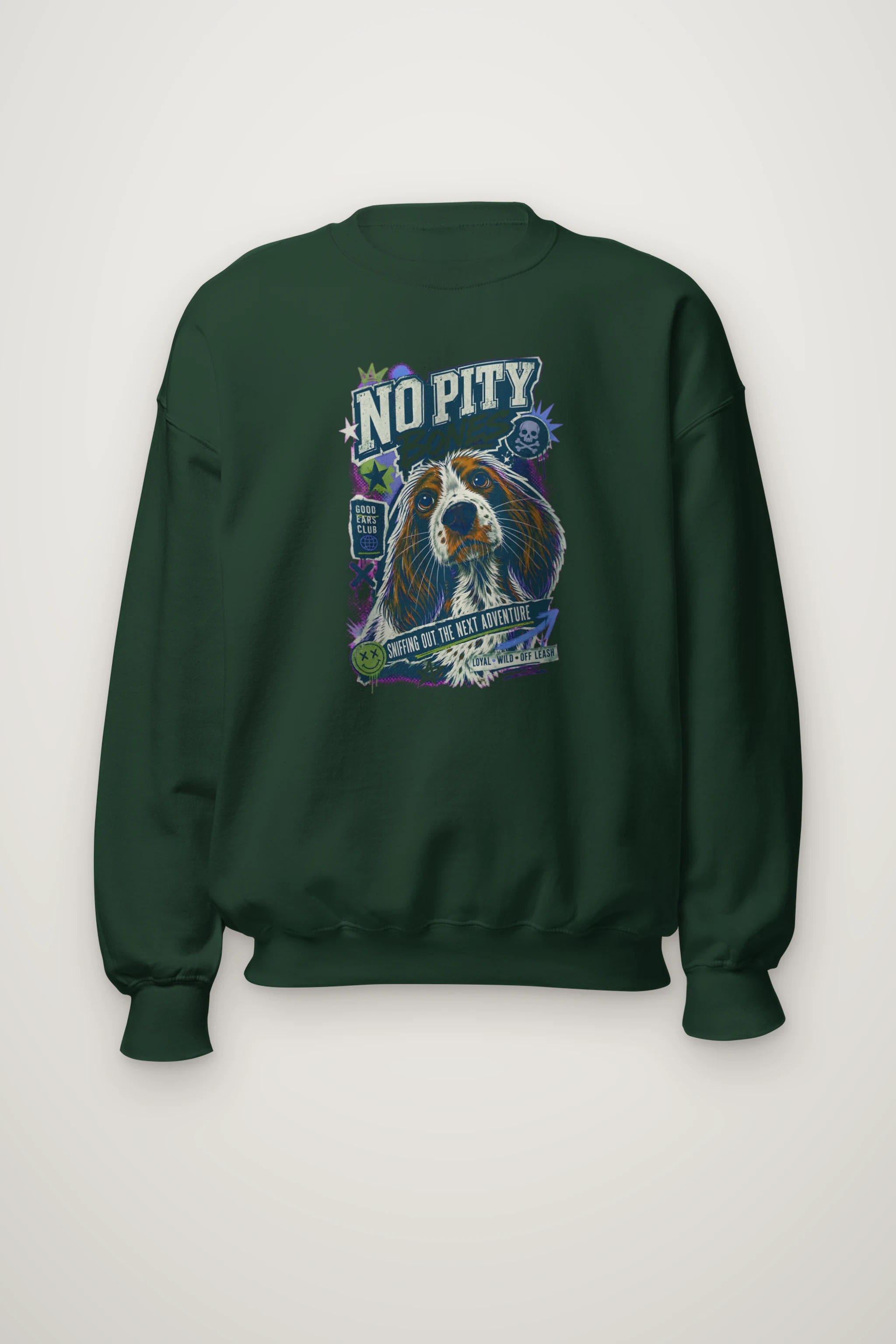 "Good Ears Club" Heavy Blend Unisex Crewneck Sweatshirt