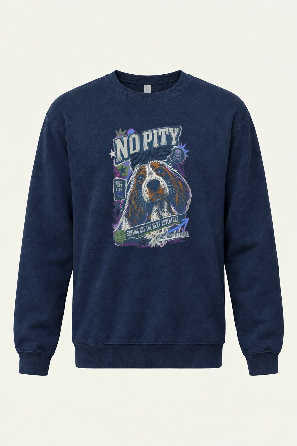 "Good Ears Club" Heavy Blend Unisex Crewneck Sweatshirt | Gildan 18000