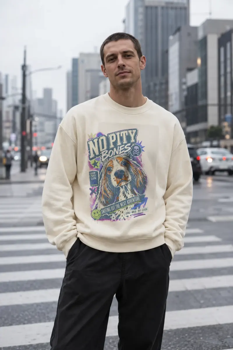 "Good Ears Club" Unisex Sponge Fleece Crewneck Sweatshirt | Bella + Canvas 3901
