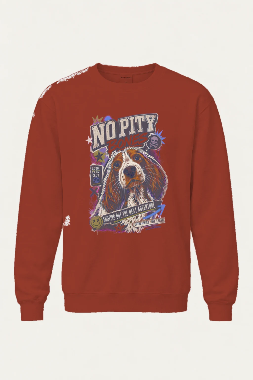 "Good Ears Club" Unisex Sponge Fleece Crewneck Sweatshirt | Bella + Canvas 3901