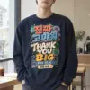 "Good Energy Thanks" Unisex Longsleeve T-shirt | Gildan 2400