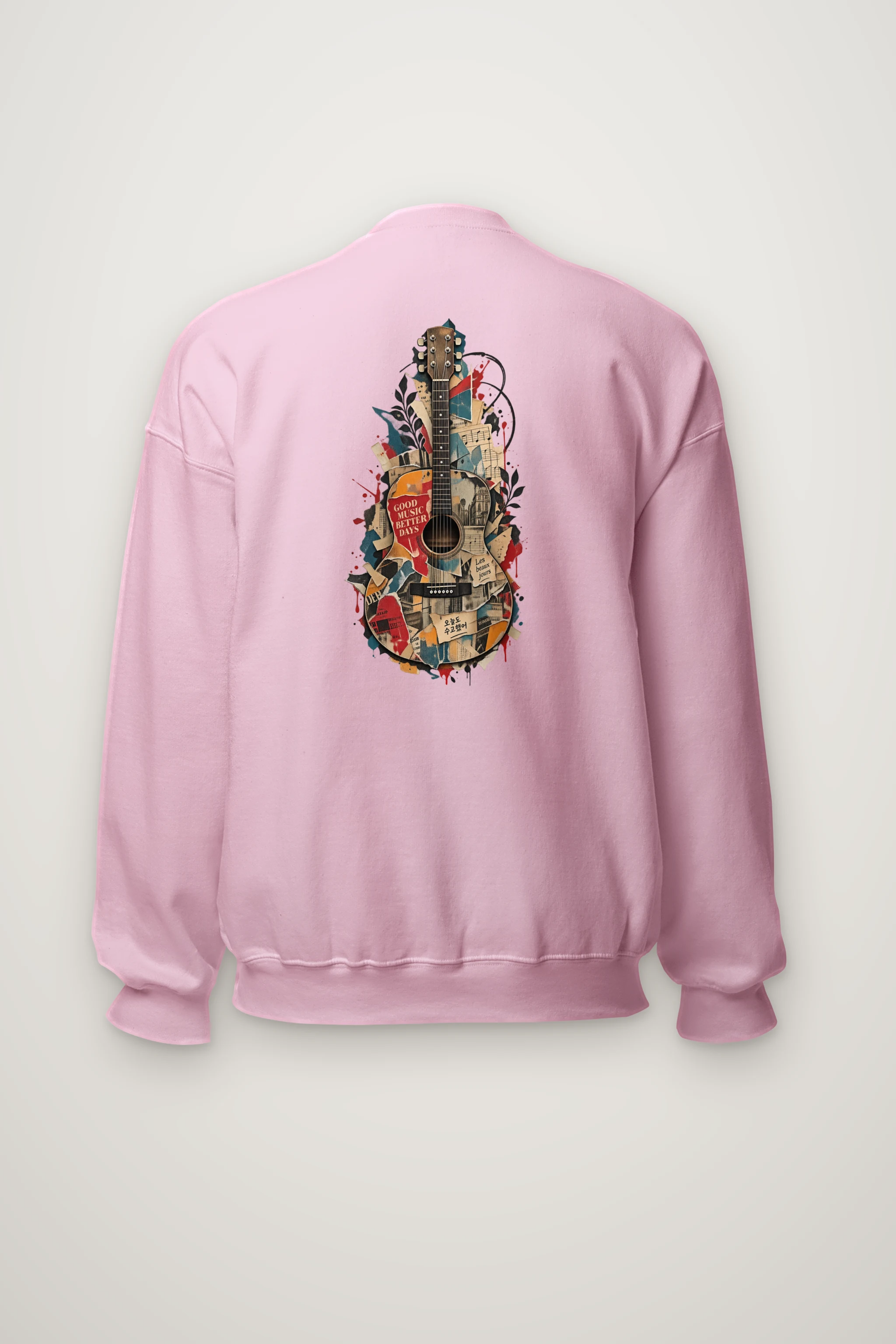 "Good Music Better Days" Heavy Blend Unisex Crewneck Sweatshirt