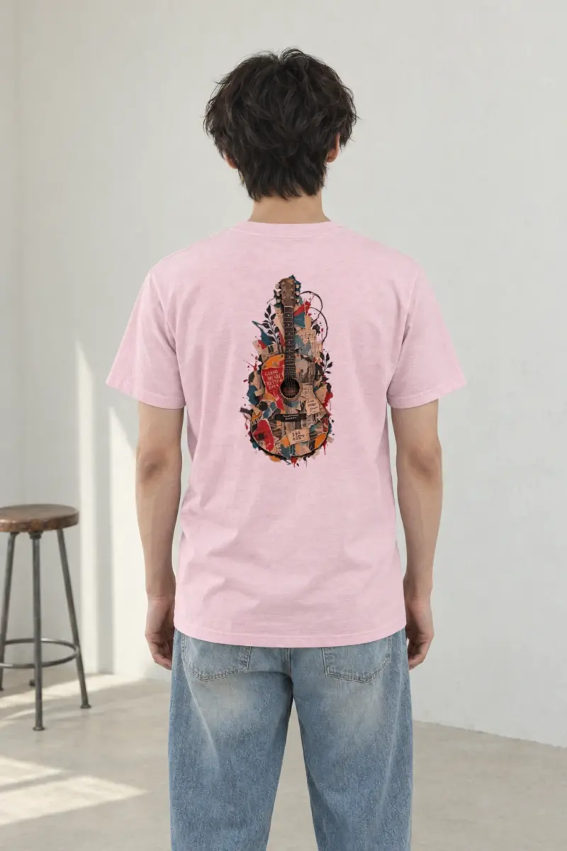 "Good Music Better Days" Heavyweight Unisex Crewneck T-shirt
