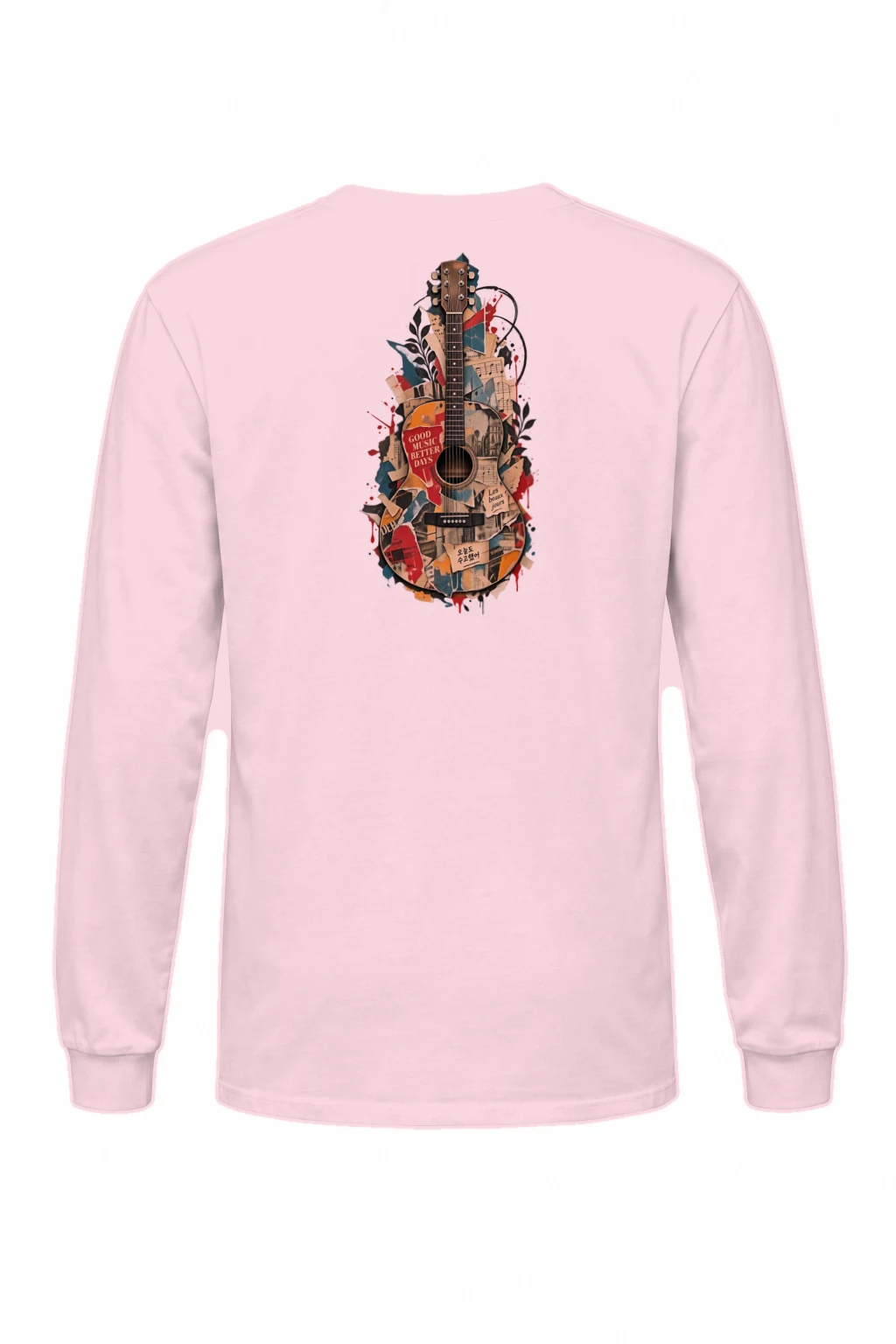 "Good Music Better Days" Unisex Longsleeve T-shirt | Gildan 2400