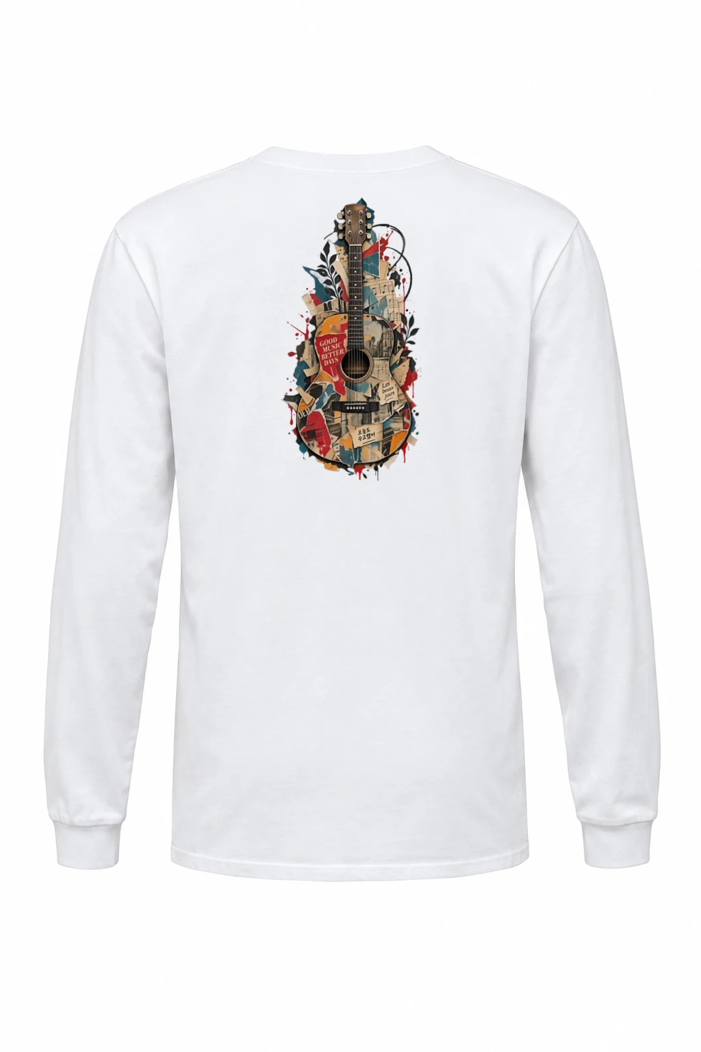 "Good Music Better Days" Unisex Longsleeve T-shirt | Gildan 2400