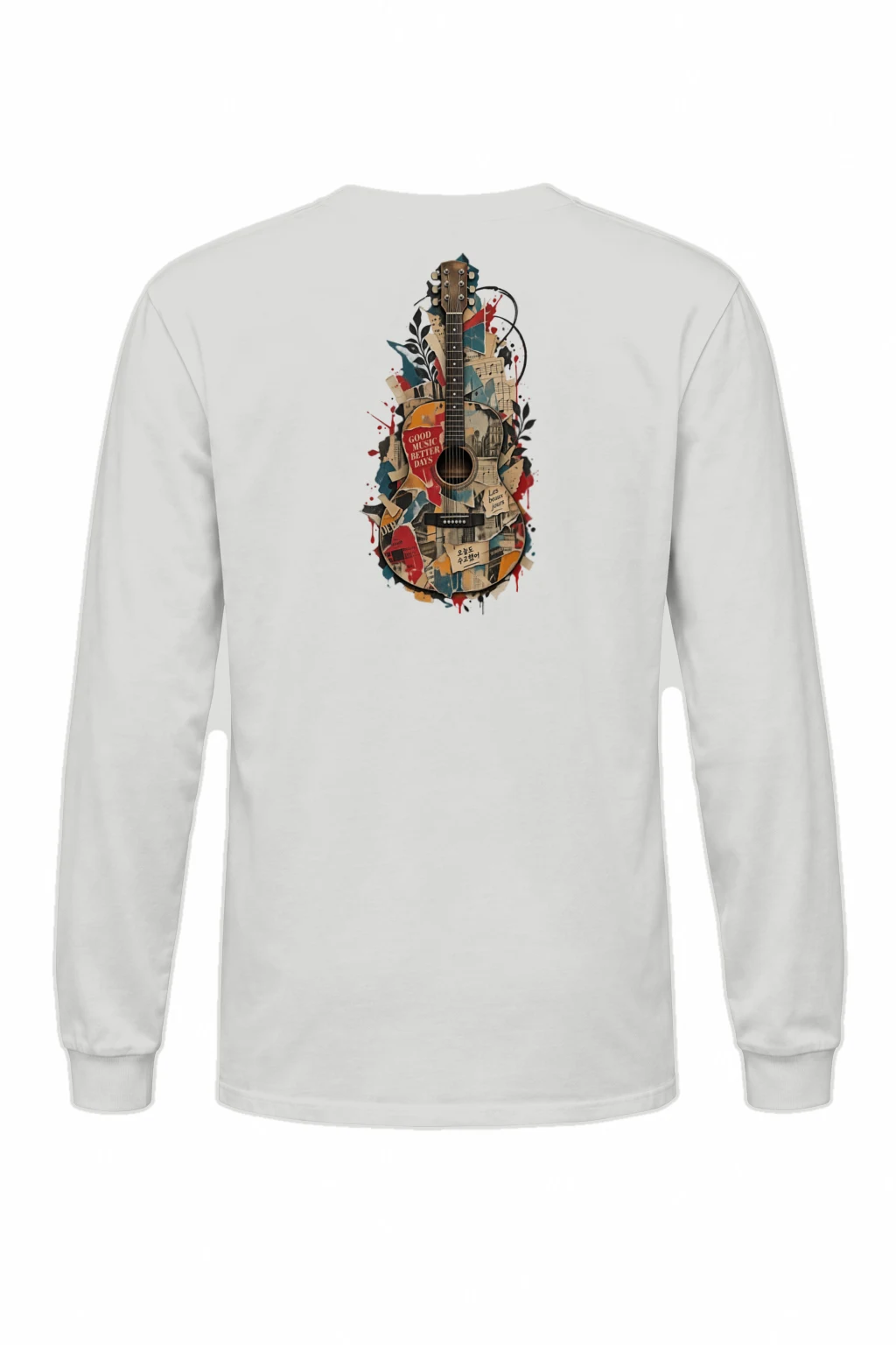 "Good Music Better Days" Unisex Longsleeve T-shirt | Gildan 2400