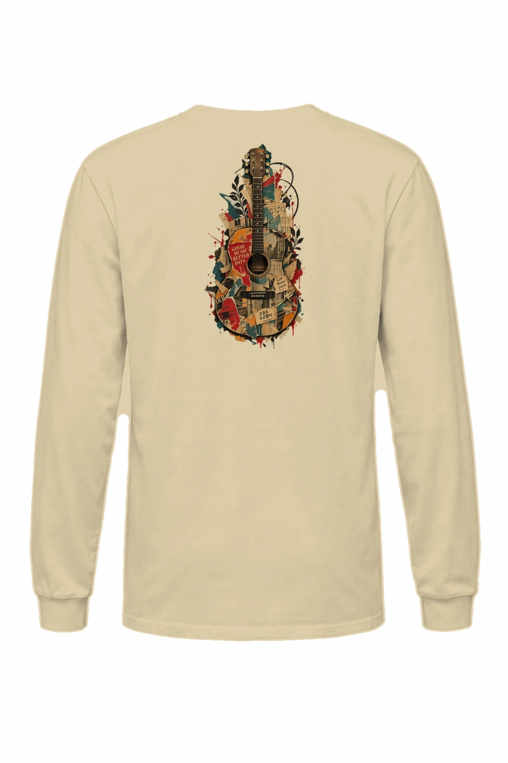 "Good Music Better Days" Unisex Longsleeve T-shirt | Gildan 2400