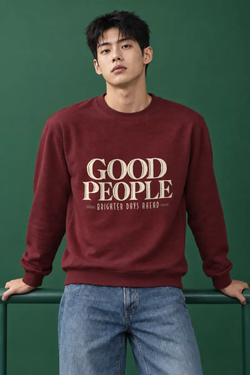 "Good People" Heavy Blend Unisex Crewneck Sweatshirt