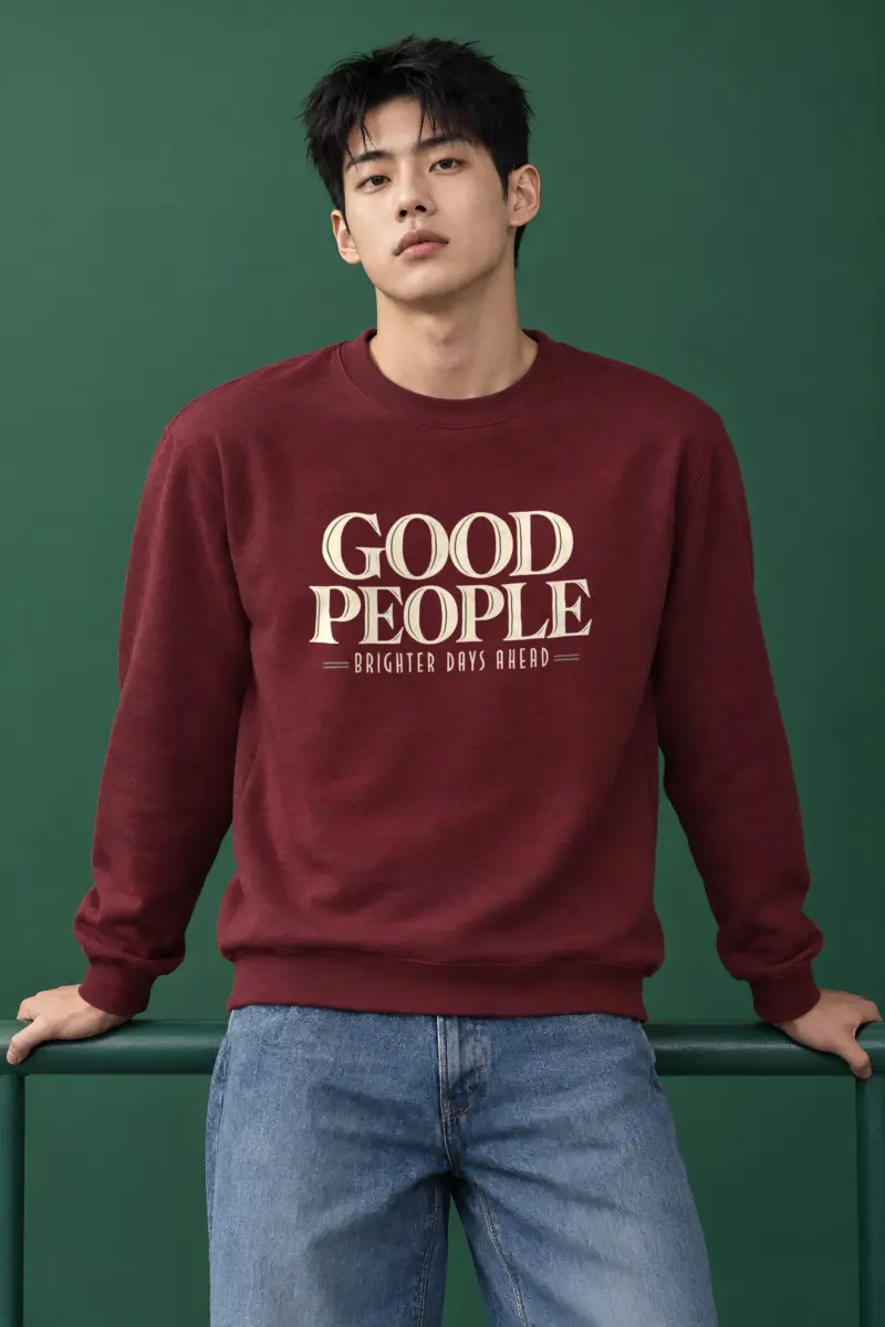 "Good People" Heavy Blend Unisex Crewneck Sweatshirt