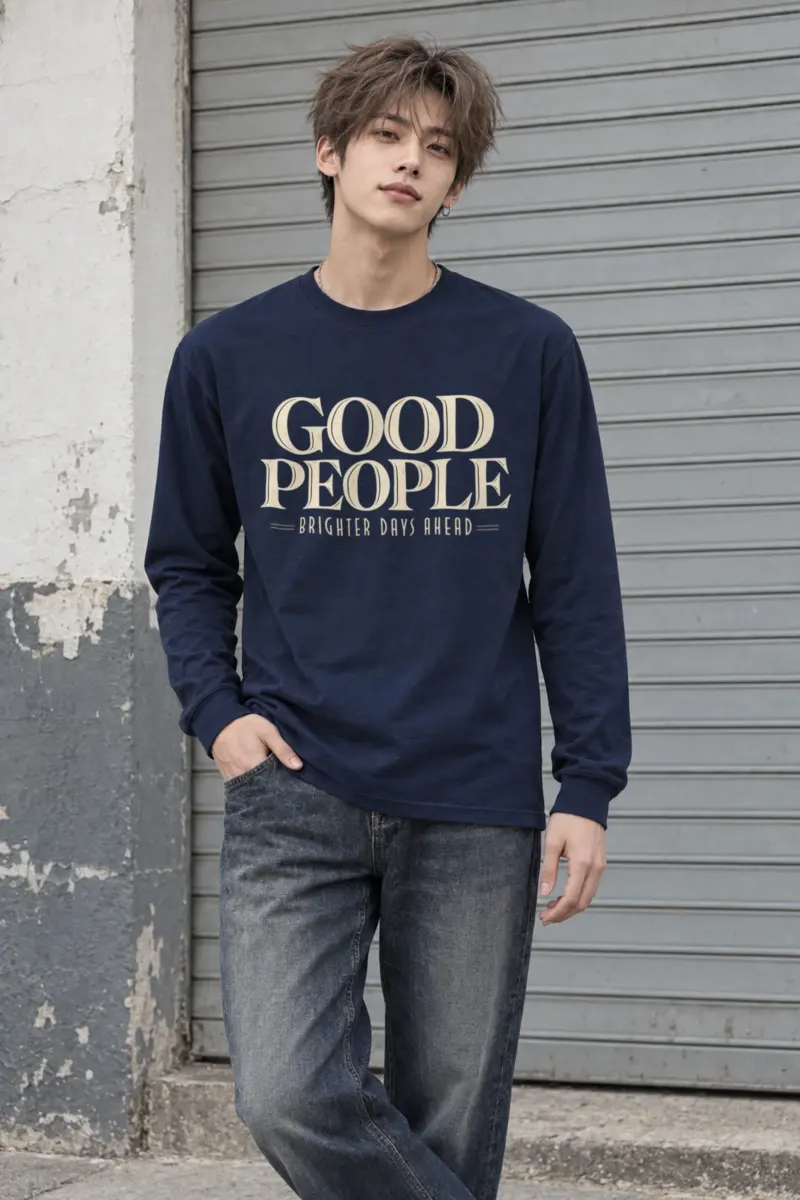 "Good People" Unisex Longsleeve T-shirt