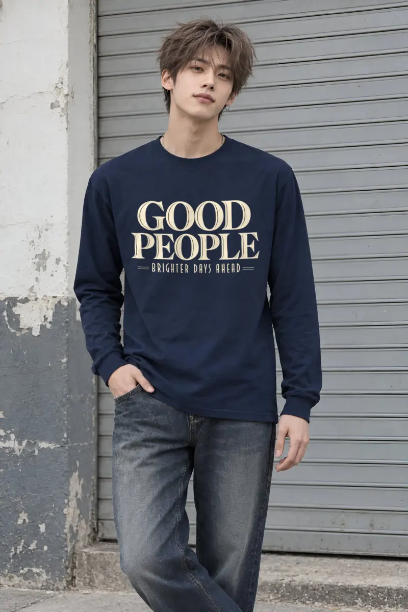"Good People" Unisex Longsleeve T-shirt