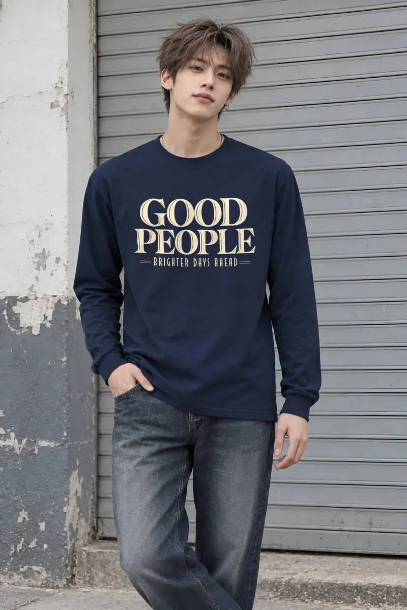 "Good People" Unisex Longsleeve T-shirt