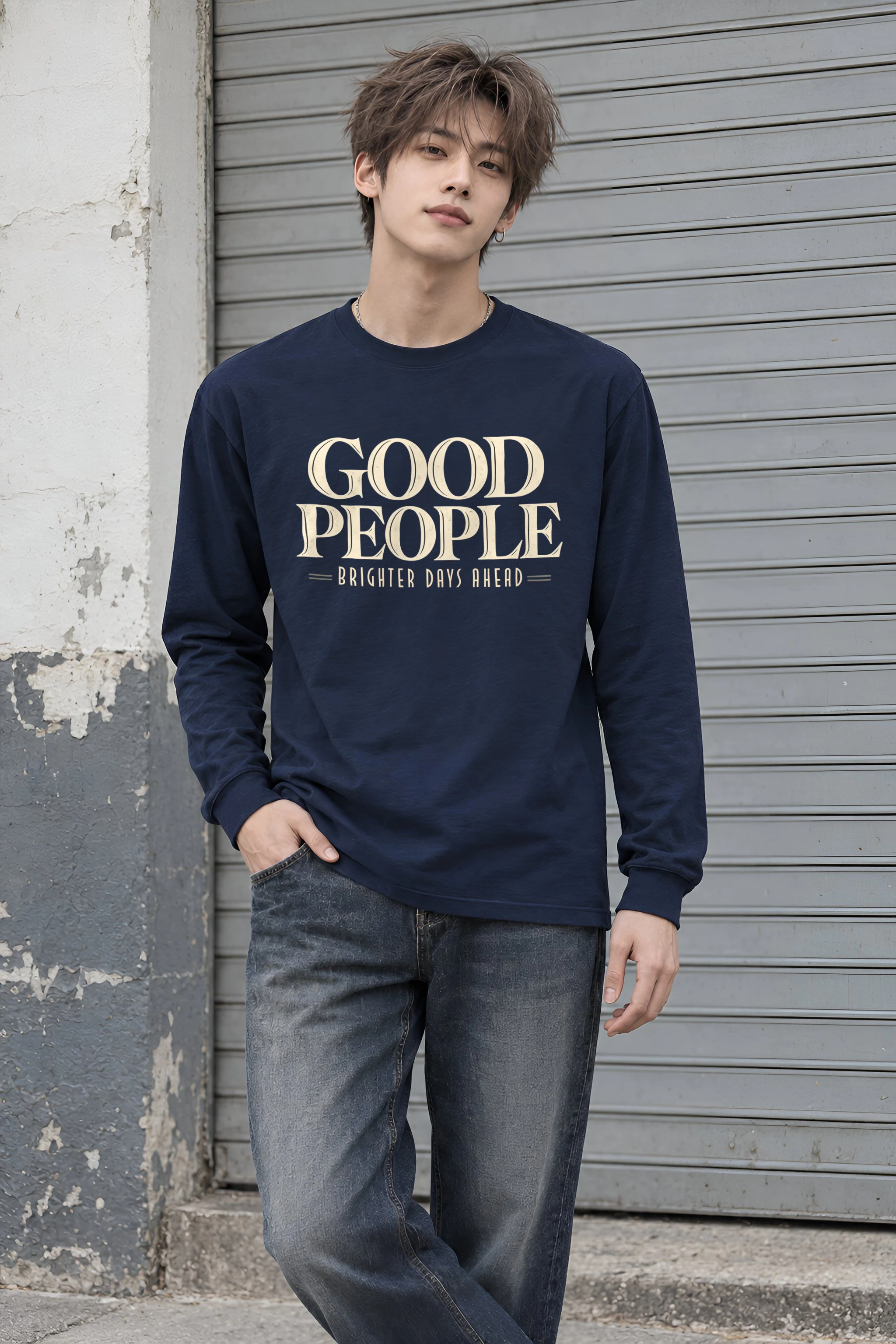 "Good People" Unisex Longsleeve T-shirt