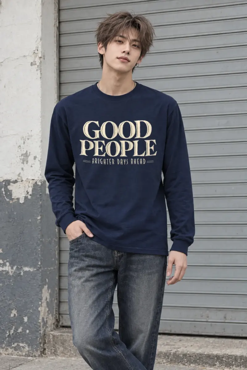 "Good People" Unisex Longsleeve T-shirt