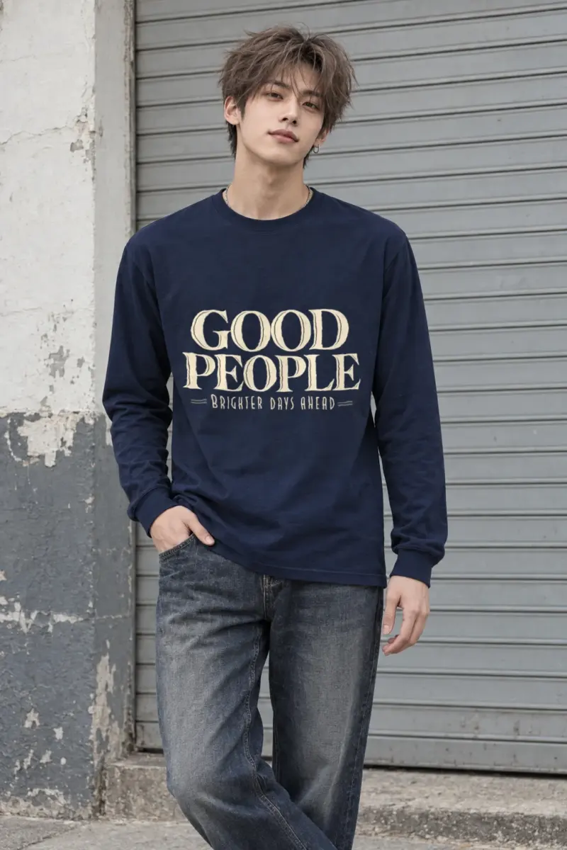 "Good People" Unisex Longsleeve T-shirt