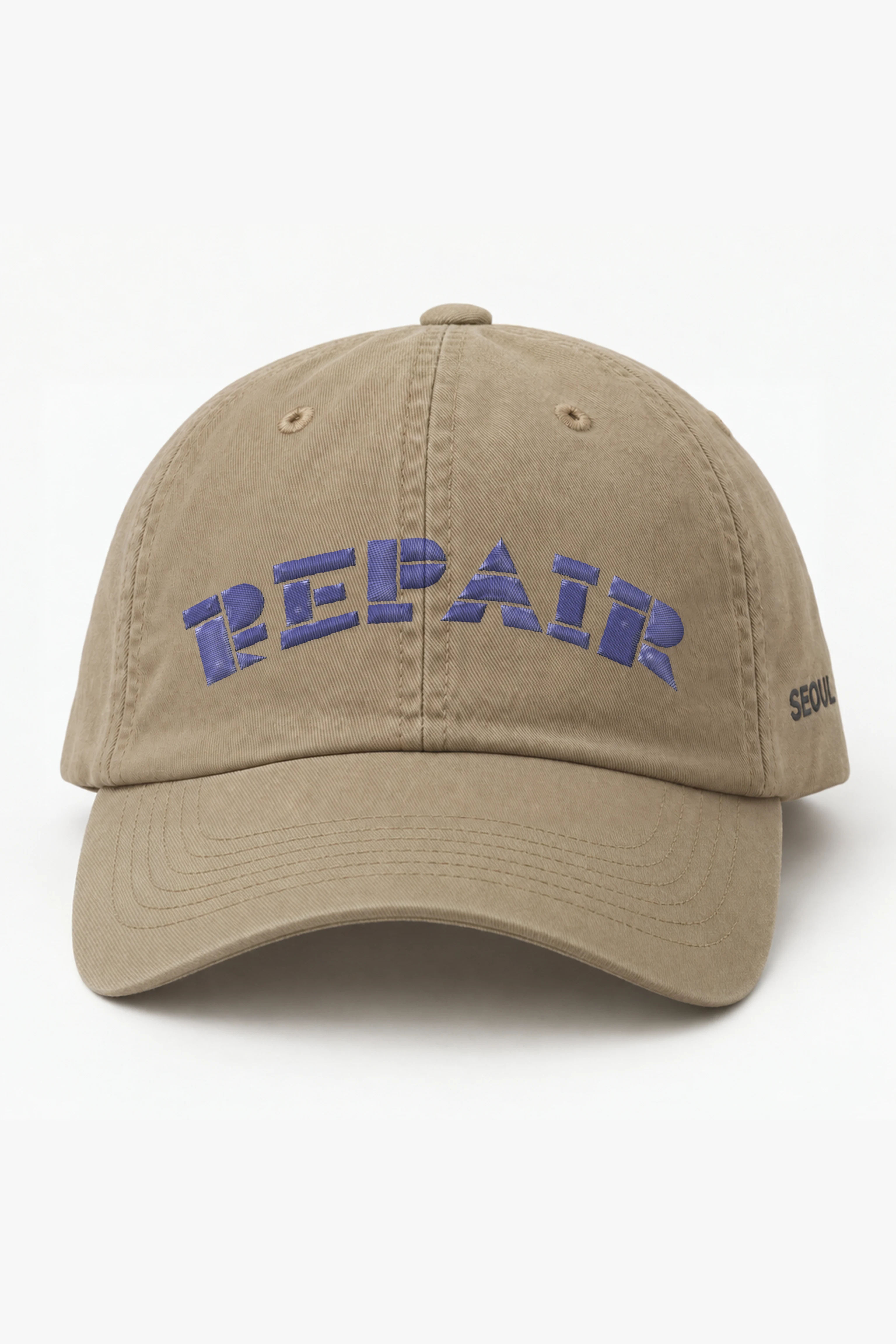"Good Repair Cap" Classic Dad Hat · Embroidered — khaki/cap-front