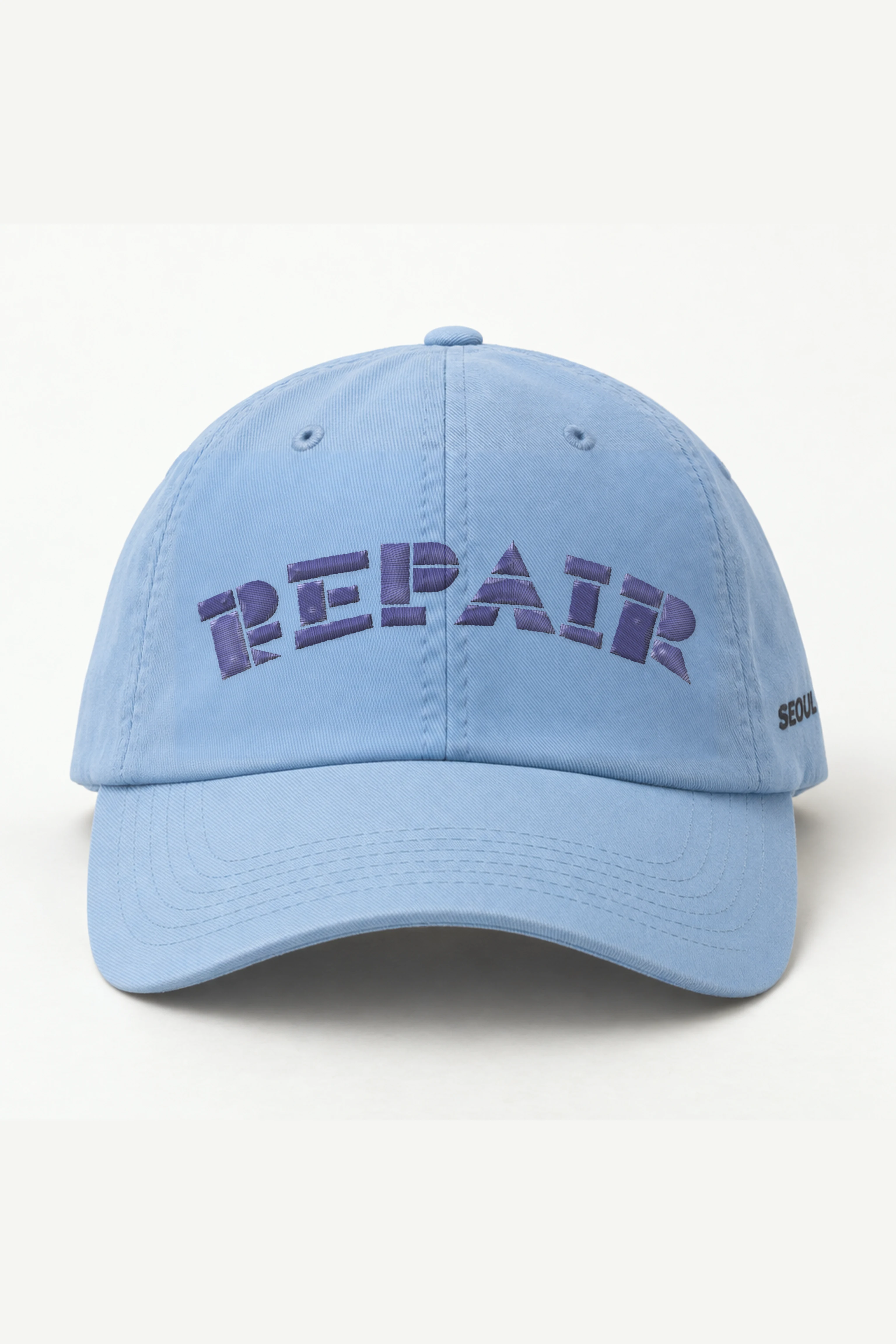 "Good Repair Cap" Classic Dad Hat · Embroidered — light-blue/cap-front