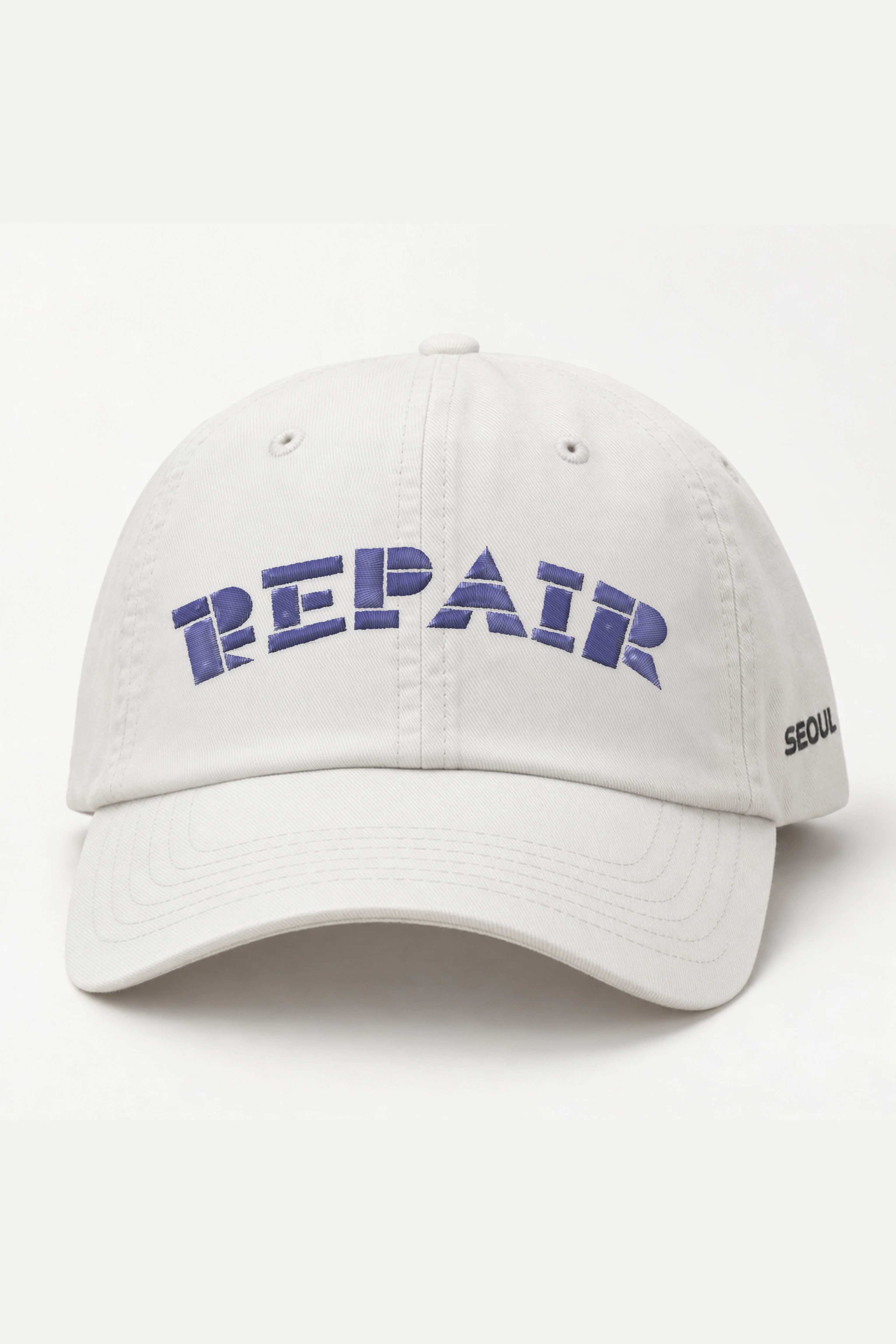 "Good Repair Cap" Classic Dad Hat · Embroidered — white/cap-front