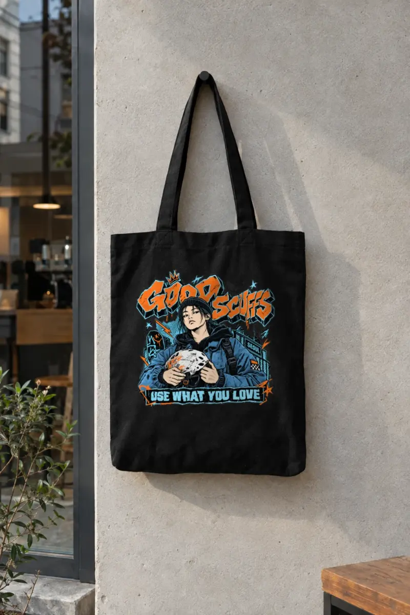 “Good Scuffs Seoul” Classic Cotton Tote Bag