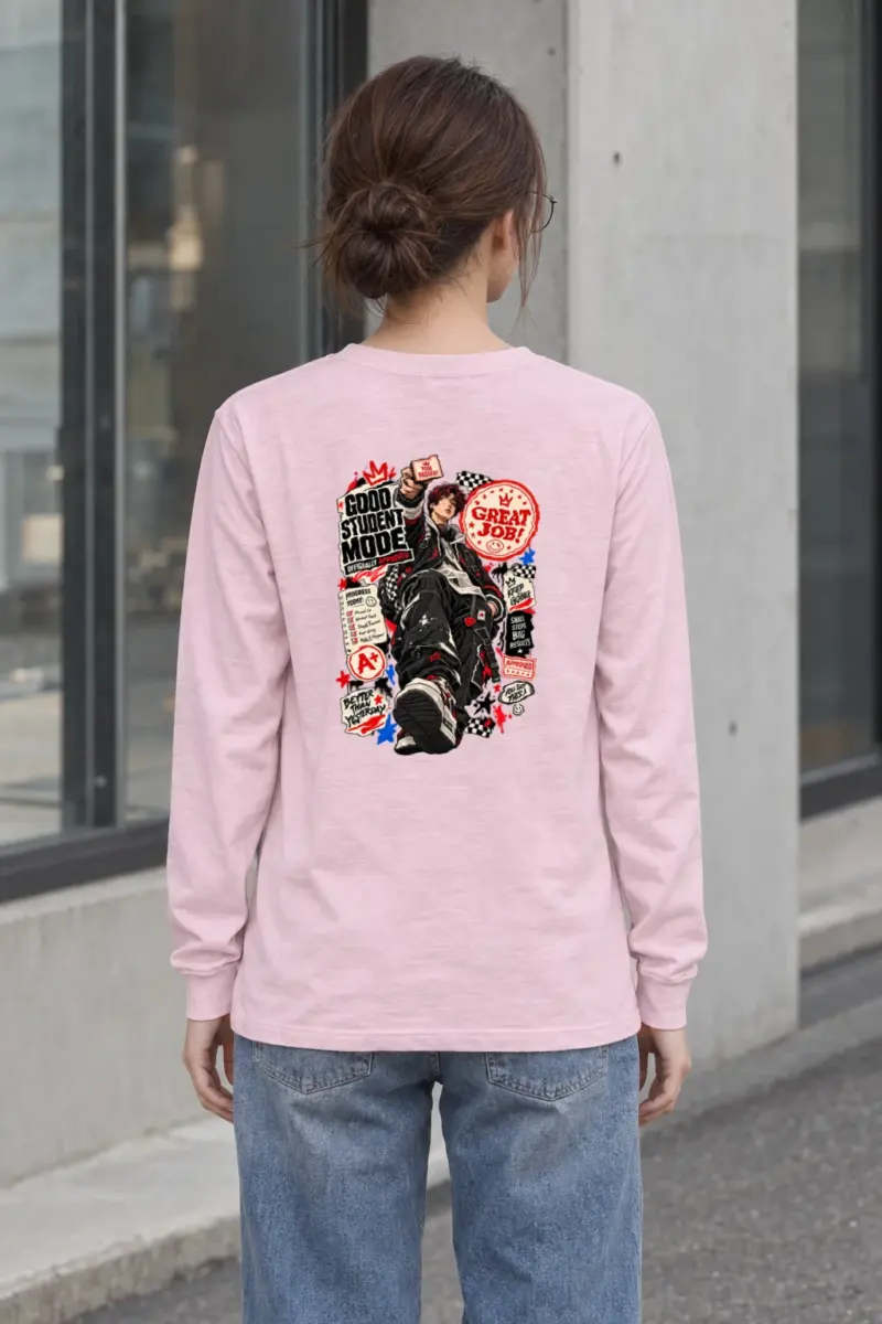 "Good Student Mode" Unisex Longsleeve T-shirt