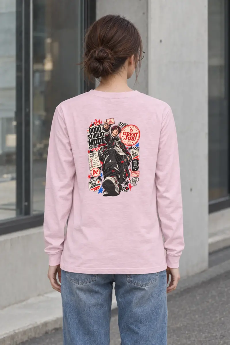 "Good Student Mode" Unisex Longsleeve T-shirt