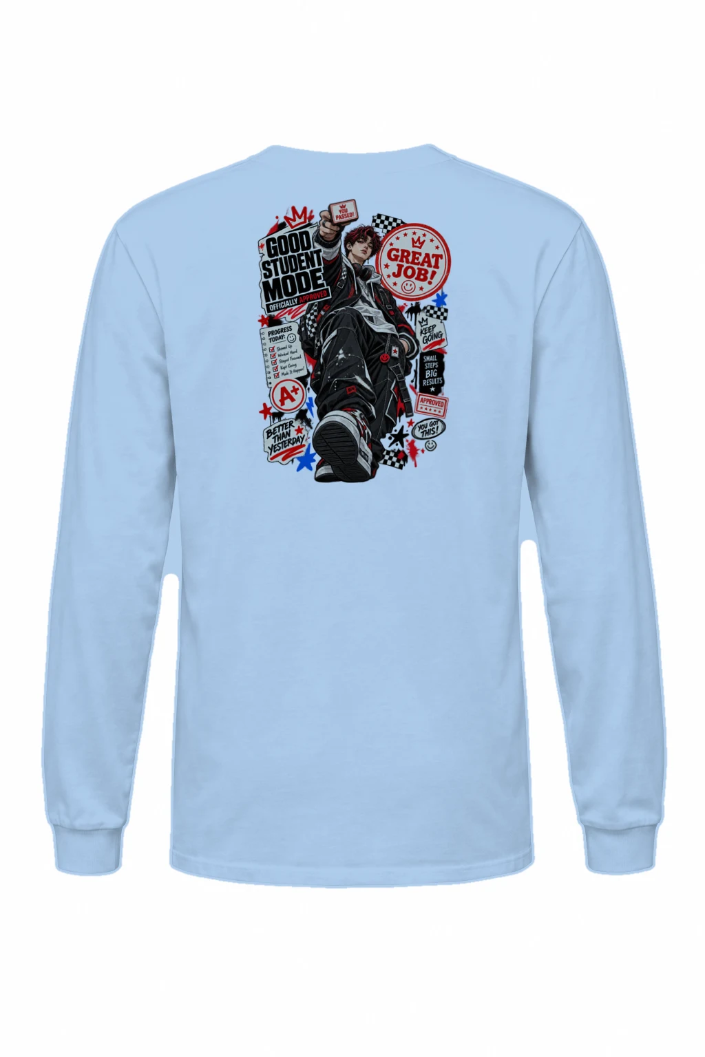 "Good Student Mode" Unisex Longsleeve T-shirt | Gildan 2400