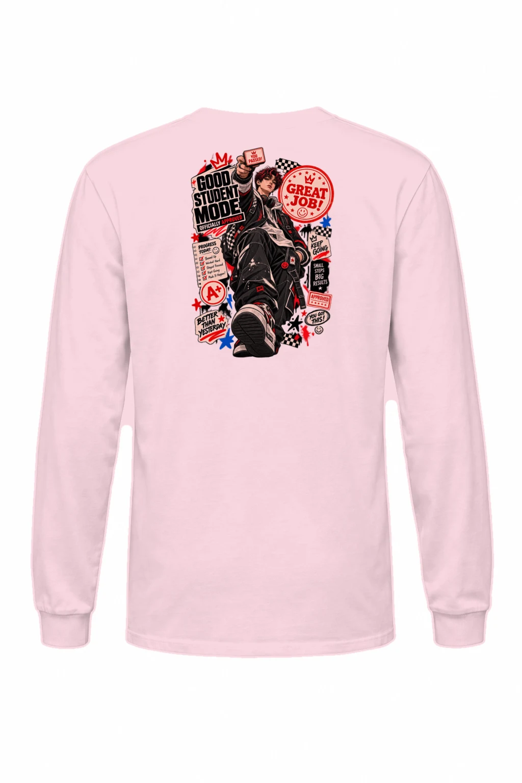 "Good Student Mode" Unisex Longsleeve T-shirt | Gildan 2400