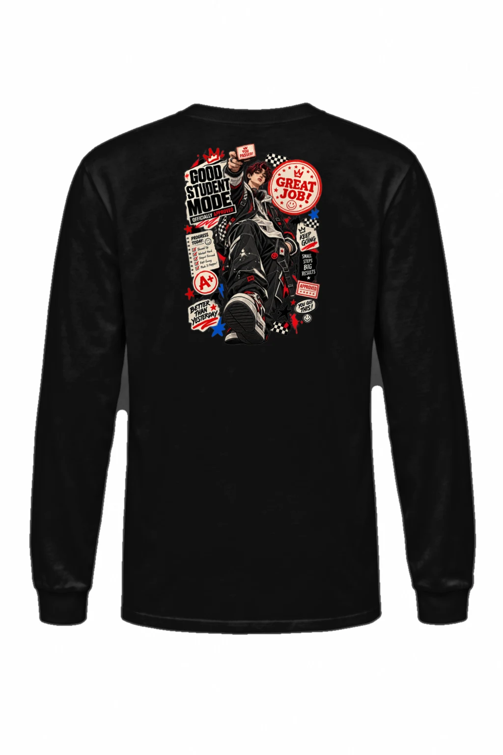"Good Student Mode" Unisex Longsleeve T-shirt | Gildan 2400