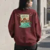 "Good Tea Brighter Days" Heavy Blend Unisex Crewneck Sweatshirt | Gildan 18000