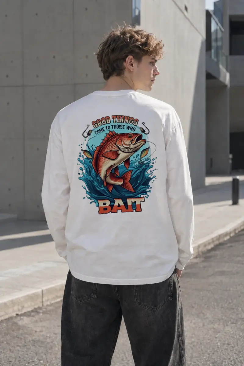 "Good Things Come" Unisex Longsleeve T-shirt | Gildan 2400