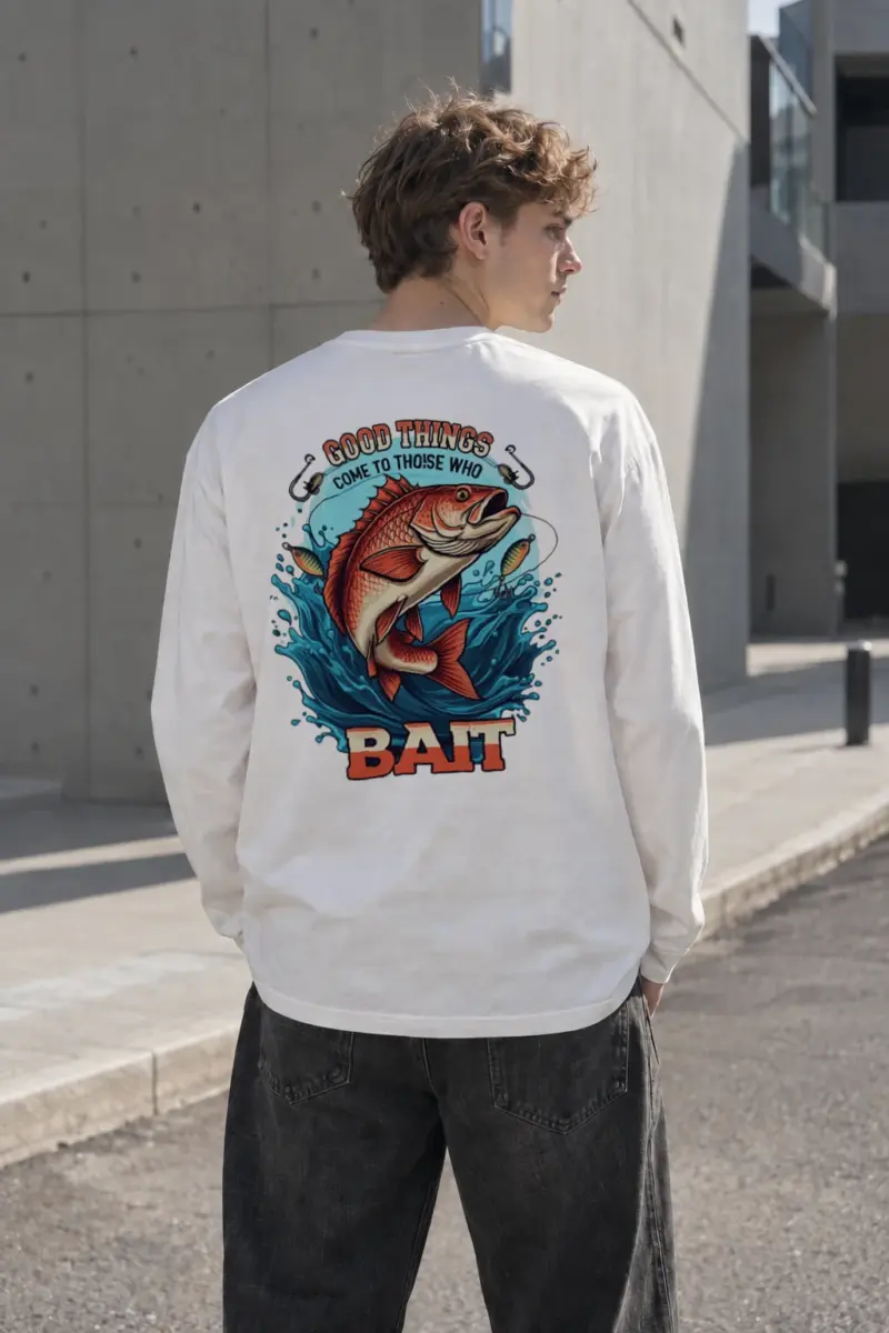 “Good Things Come” Unisex Longsleeve T-shirt | Gildan 2400