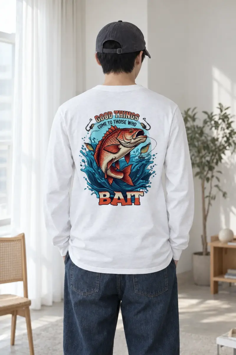 "Good Things Come" Unisex Longsleeve T-shirt | Gildan 2400